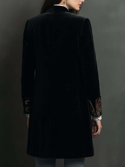 Octavia | Baroque-Trim Tailored Blazer