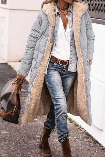 Ava – Elegant Reversible Women's Coat