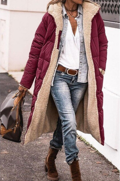 Ava – Elegant Reversible Women's Coat