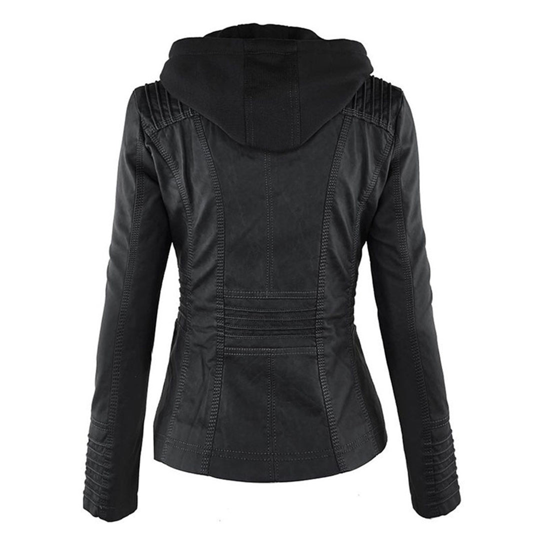 Flavia | Elegant and Durable Leather Jacket