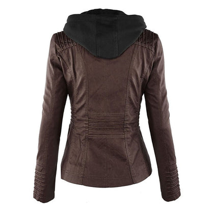 Flavia | Elegant and Durable Leather Jacket