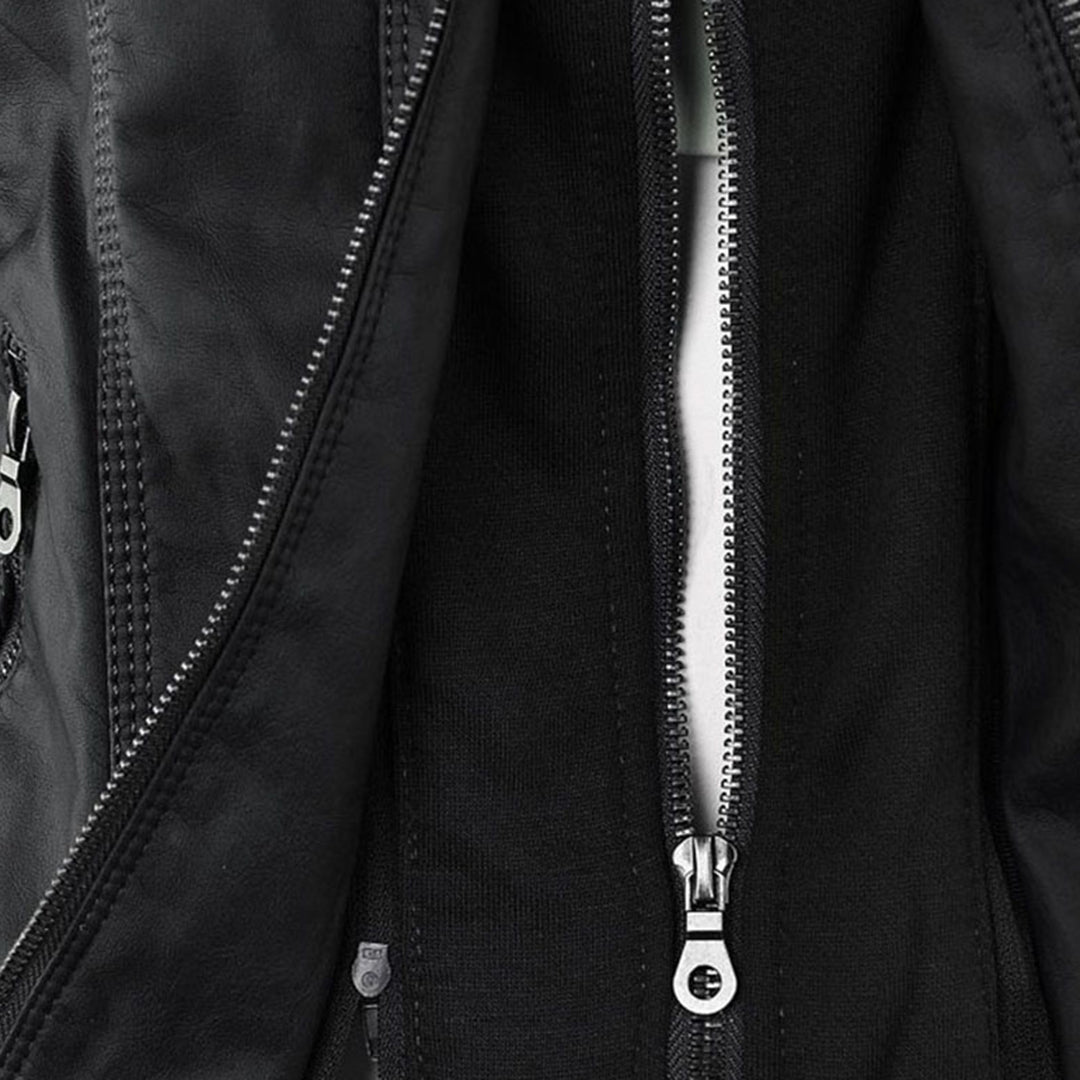 Flavia | Elegant and Durable Leather Jacket