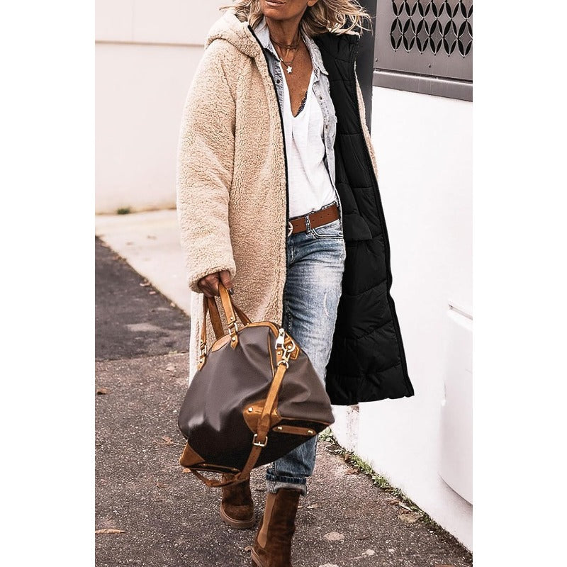 Ava – Elegant Reversible Women's Coat