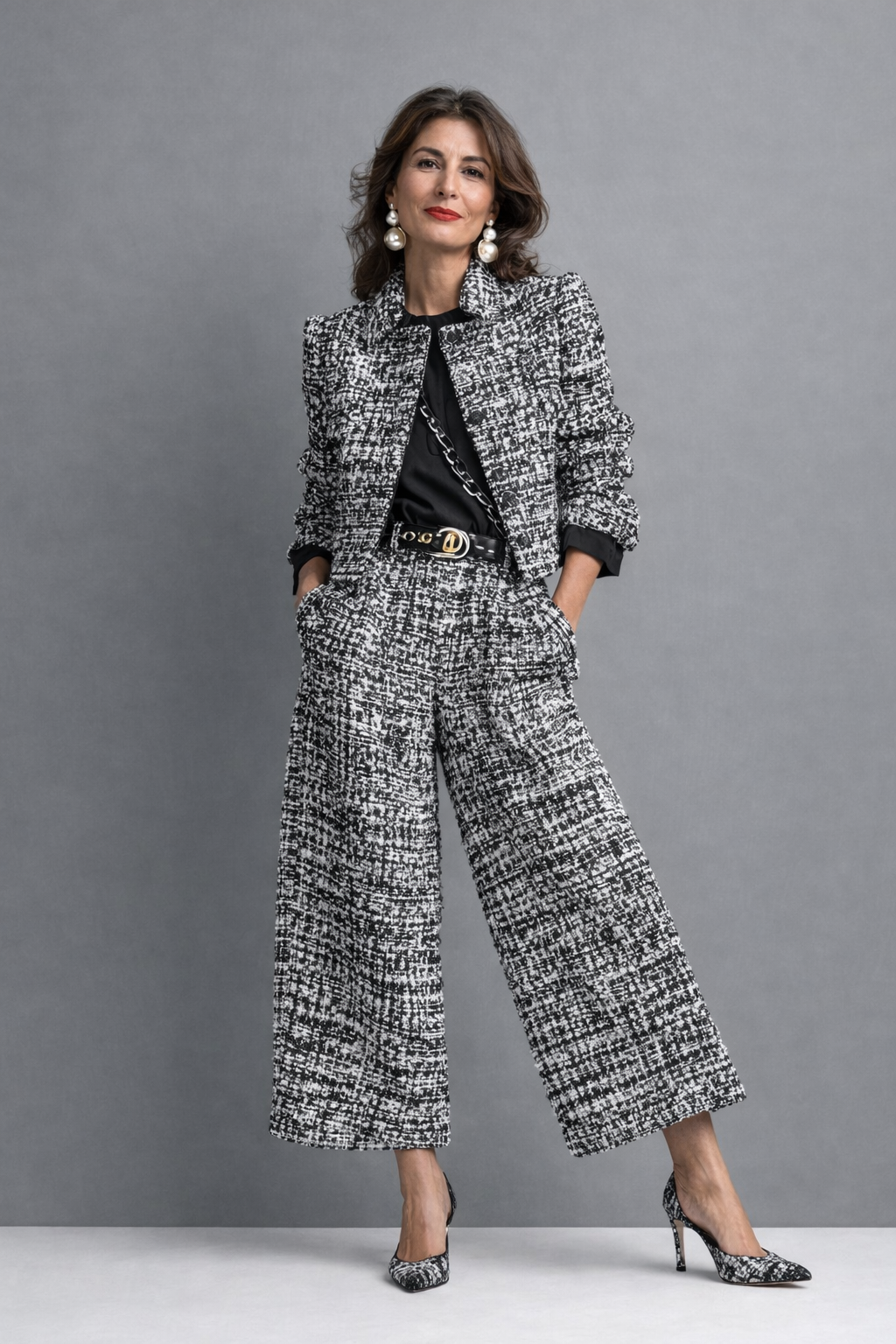 HARRIET | Tweed Co-ord Set for Cooler Days