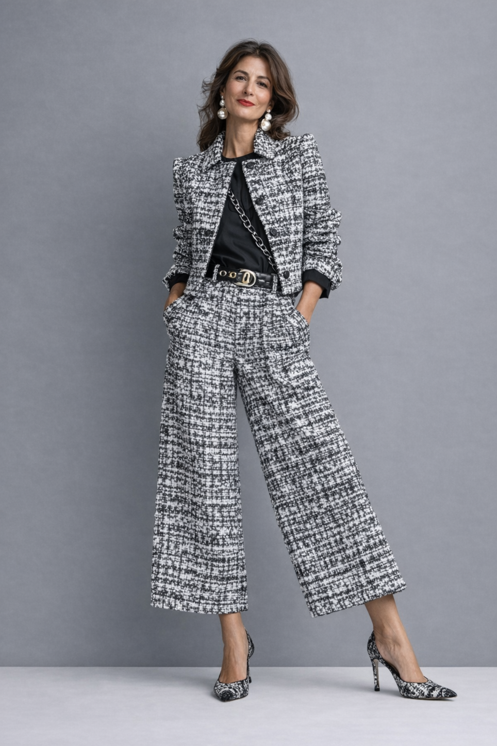 HARRIET | Tweed Co-ord Set for Cooler Days